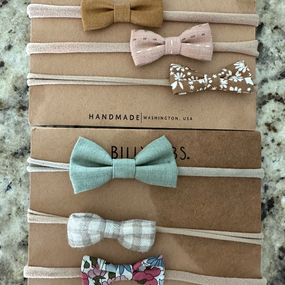 Billy Bibs handmade headband bows